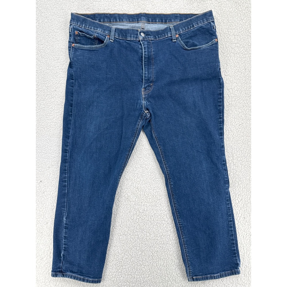 Levi's 541 Athletic Fit Blue Jeans Mens Size 42x30 Relaxed Comfort Denim